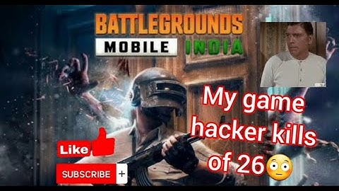 BGMI [MY GAME HACKER KILLS OF 26] FUNNY MOMENTS