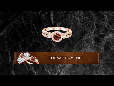 Cognac Diamonds (aka Brown or Champagne Diamonds) - Everything You Need To Know