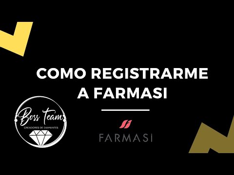 COMO REGISTRARSE A FARMASI USA New Version