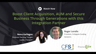 Boost Client Acquisition, AUM and Secure Business Through Generations with this Integration Partner