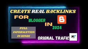 How to Create High-Quality Backlink From High Authority Site & Get More Traffic on Website in 2024