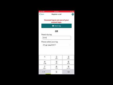 AIM Calf Reg App Registration Tutorial