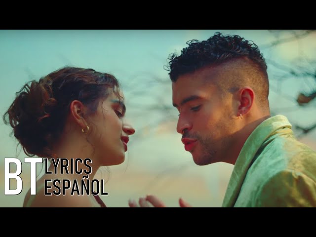 BAD BUNNY x ROSALÍA - LA NOCHE DE ANOCHE (Lyrics + Español) Video Official