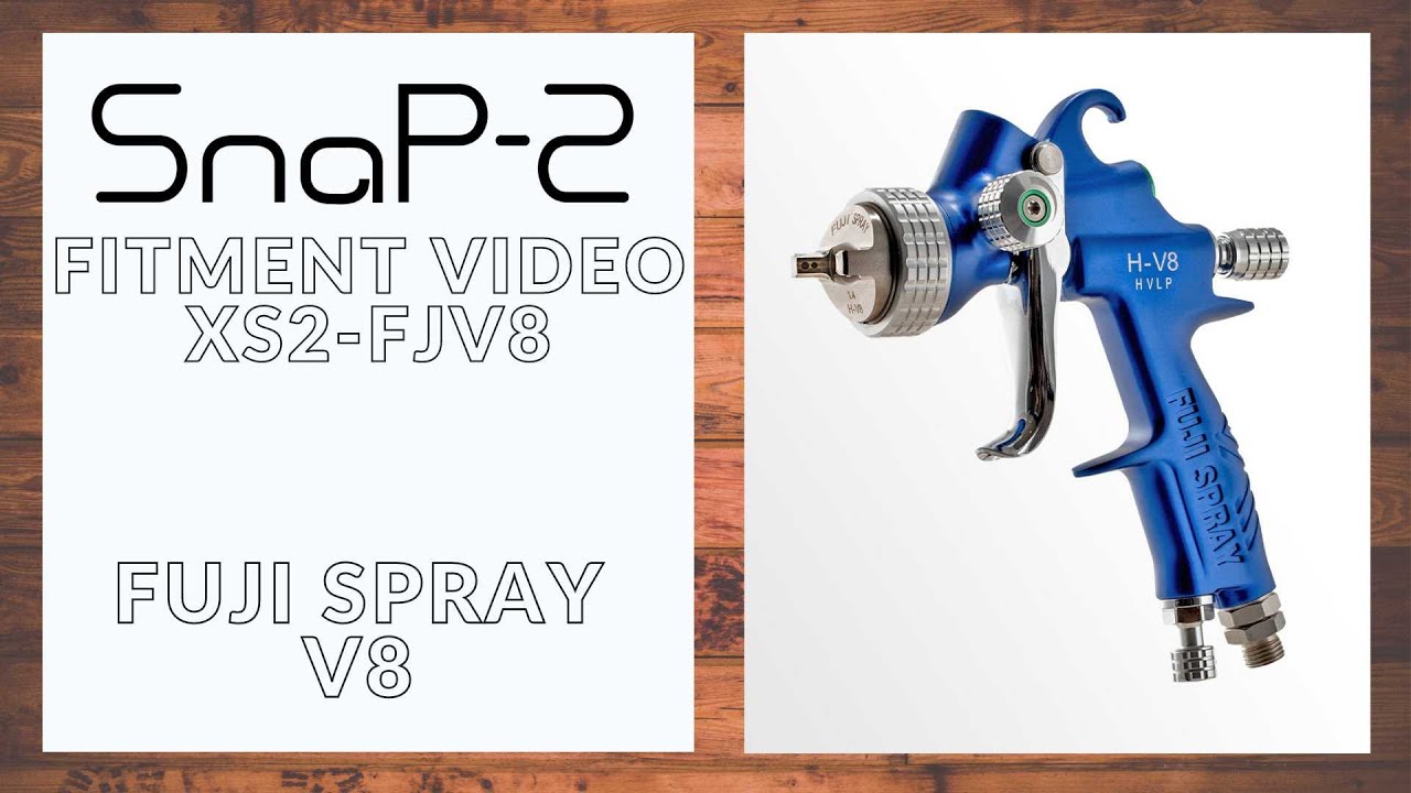 Lumaiii SNAP2 fitment (XS2-FJV8) for the FUJI SPRAY paint spray