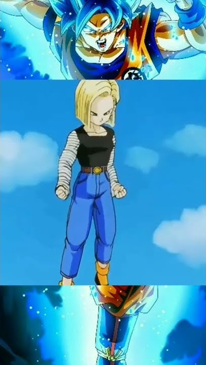 Goten And Trunks Vs Android 18 Episode #dbz #dbs goten and trunks vs no.18 - YouTube