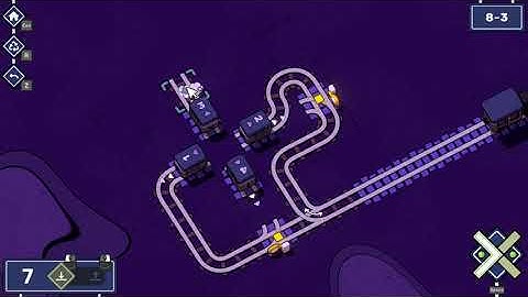 Railbound Level 8-3 Solution #gameplay