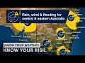 Severe Weather Update: Rain, wind & flooding for central and eastern Aus -11 Nov 2021