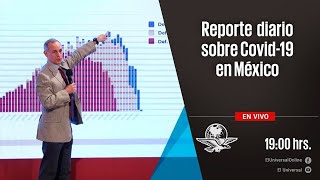 Informe diario sobre pandemia de Covid-19 en México | En Vivo (352)