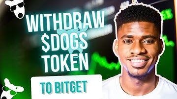 How to withdraw your $Dogs token to Bitget Exchange