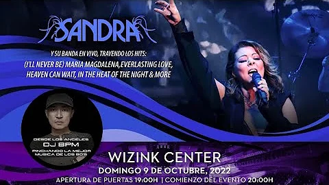 Concierto de Sandra - Madrid 2022