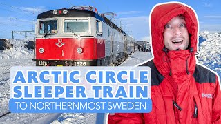 SWEDISH SLEEPER TRAIN | Luxury travel to northern Sweden! screenshot 5