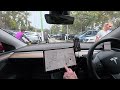 Tesla FSD Driving the Fred Caterson Reserve to the BMX Track and return