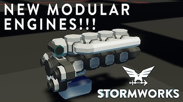 NEW MODULAR ENGINES!!! - Stormworks Version 1.0