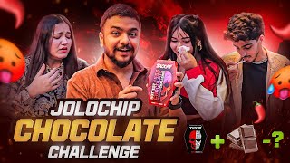 World's Hottest Chocolate 🥵 | Jolo Chips Chocolate Challenge