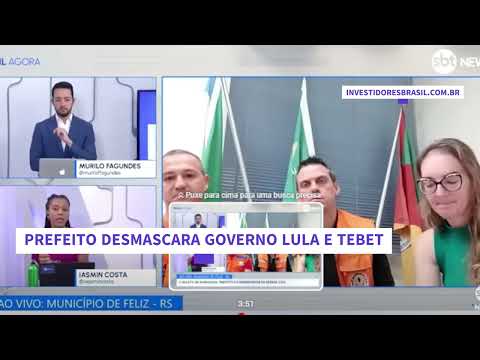 PREFEITO DESMASCARA INVERDADE DE TEBET E GOVERNO LULA