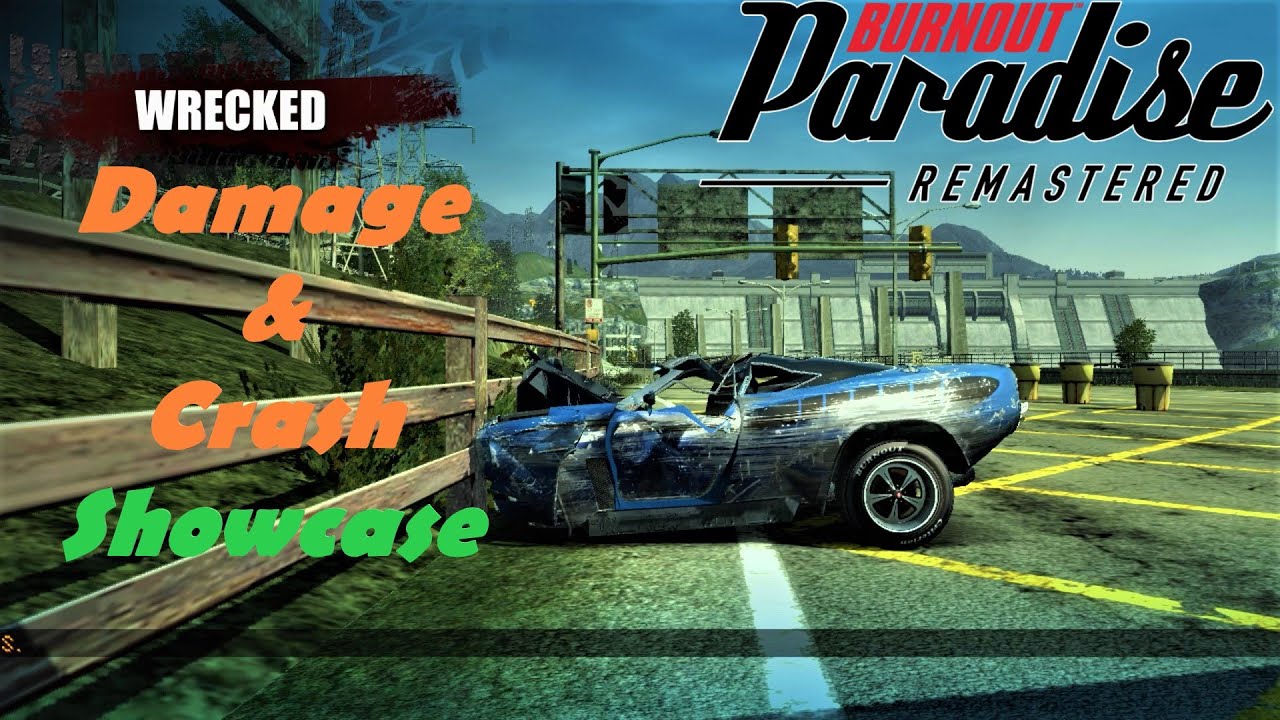 Burnout Paradise - Damage & Crash Physics Showcase (Remastered