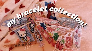 my ENTIRE bracelet collection! | 2024 ♡