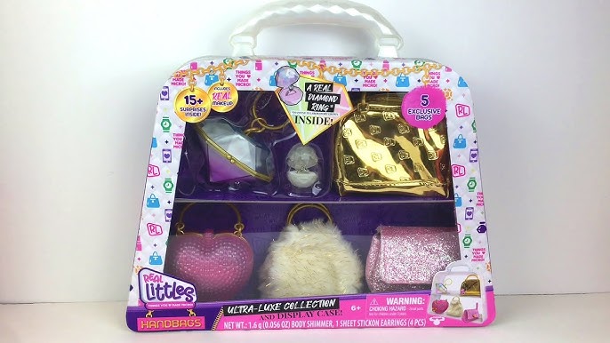  REAL LITTLES - Collectible Micro Handbag Collection with 17  Surprises Inside! : Toys & Games