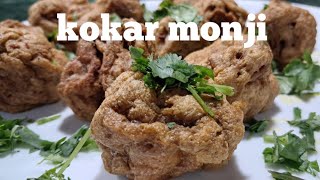 kakar monji easy and tasty/ kokar monji banane ka asaan tareeka.....