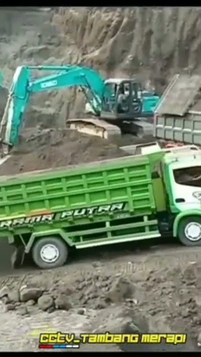 Story Wa Truk Dump Dyna Dutro 300 Muat Pasir