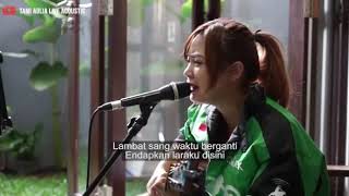 Terendap laraku Cover Naff (lirik) tami aulia si graper cantik | Wa Story wa