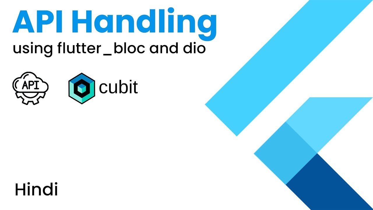 API Handling in bloc flutter - YouTube