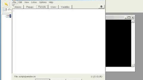 Justin.tv: Install mIRC the easy way.