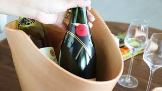 大館曲げわっぱ 栗久 ワインクーラー 伝統工芸品 木製 ワイン立て