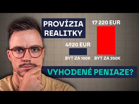 Maklér zarobí 3-5% z ceny bytu. EXISTUJE ALTERNATÍVA?
