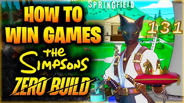 How to Win Games Consistently in Fortnite Zero Build Simpsons