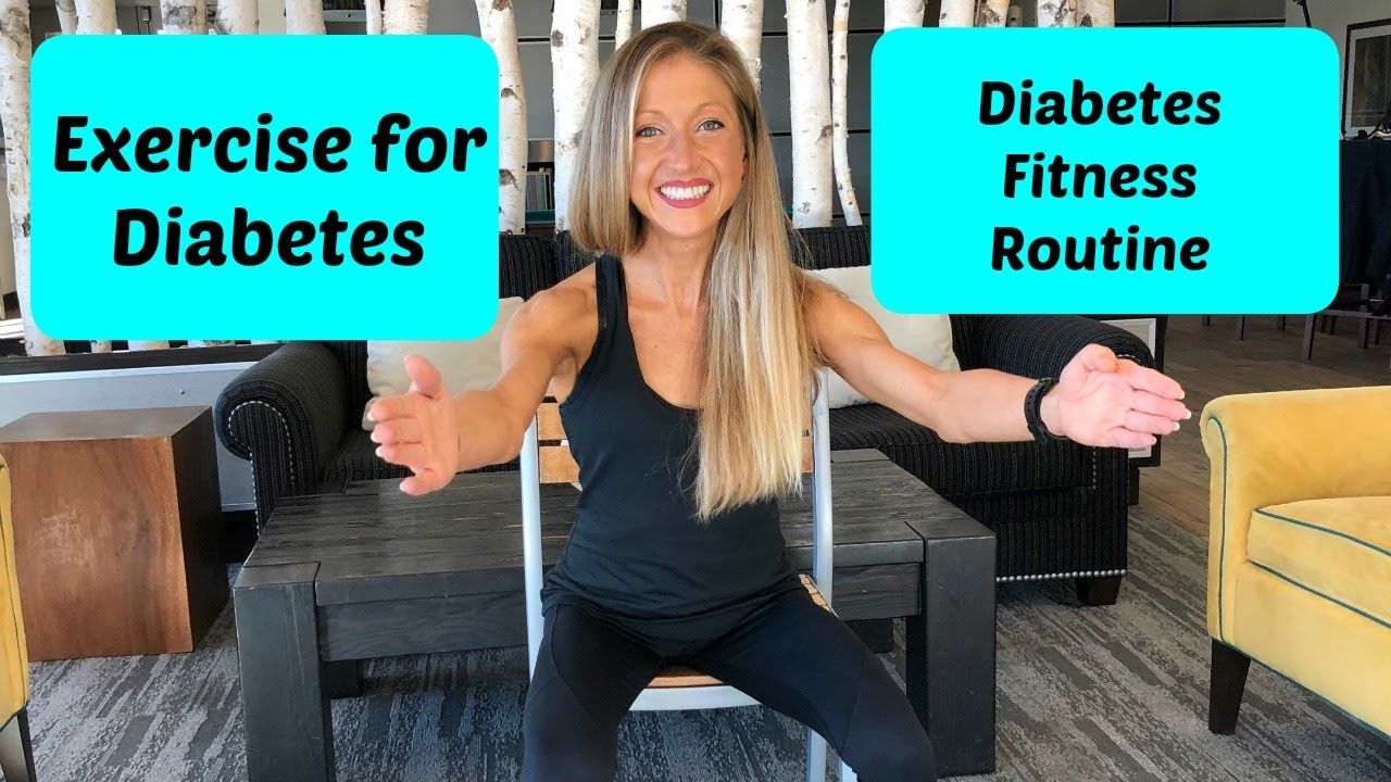 Exercise For Diabetes Seated Cardio Fitness Video Routine For