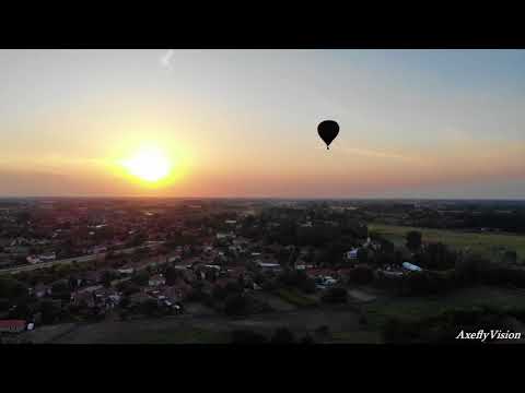 Hőlégballon  Szeged határában