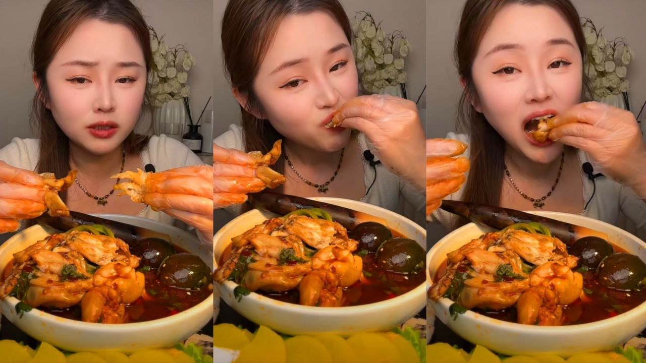 ASMR Eating Show EXTREMELY SPICY MALA HOTPOT MUKBANG 🔥 Intense Heat & Huge Bites