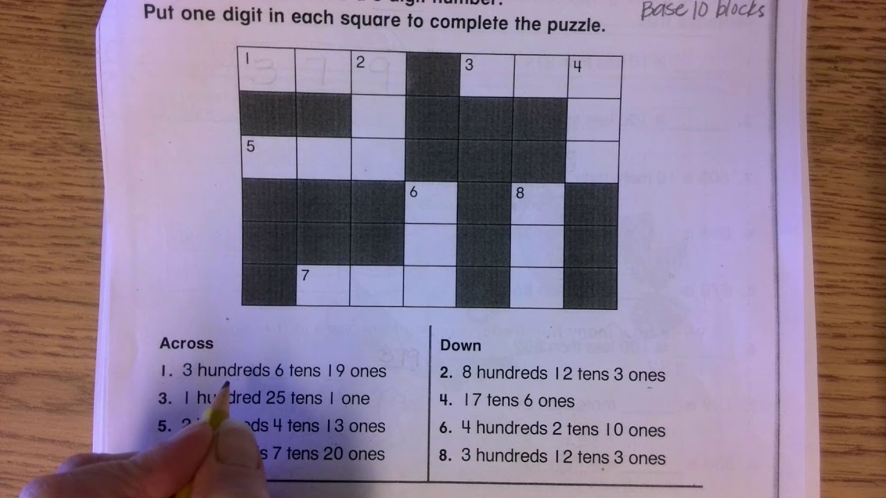 cross-number-puzzle-lesson-2-8-youtube