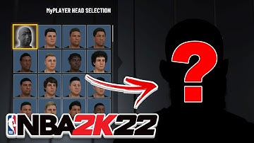 *NEW* BEST DRIPPY FACE CREATION TUTORIAL in NBA 2K22 • BEST COMP STAGE FACE CREATION NBA 2K22