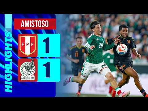 Peru vs Mexico Highlights (1-1) 2026 International Friendly