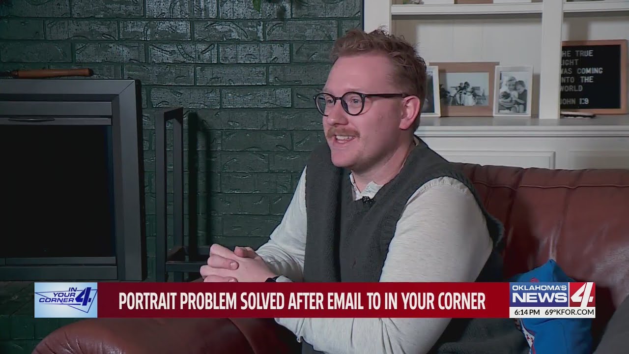 Portrait problem solved after email to in your corner - YouTube