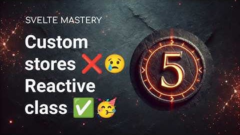 Svelte 5 - Global $state with classes