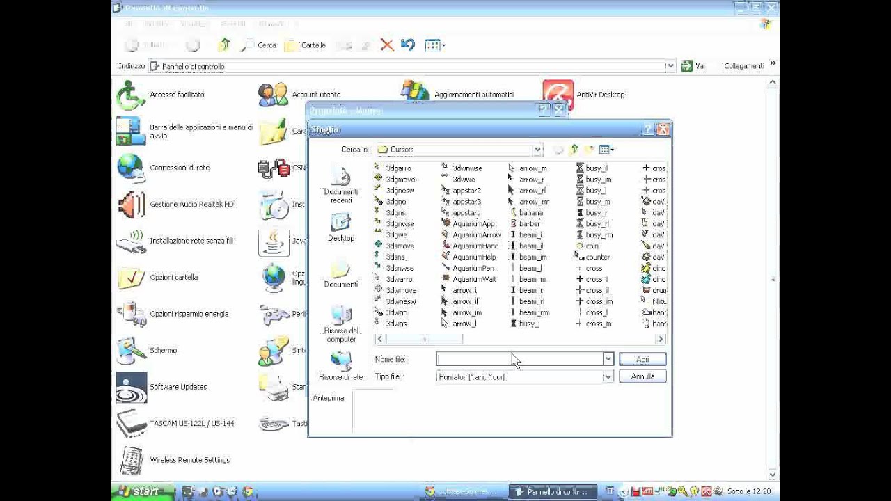 Negative cursor windows xp - YouTube