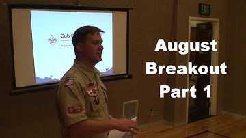 Fall Recruitment (August 2015 Cub Scout Roundtable Breakout) Part 1