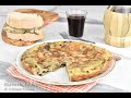 Frittata di funghi champignon - in un ttimo è pronta la cena - Ricette che Passione