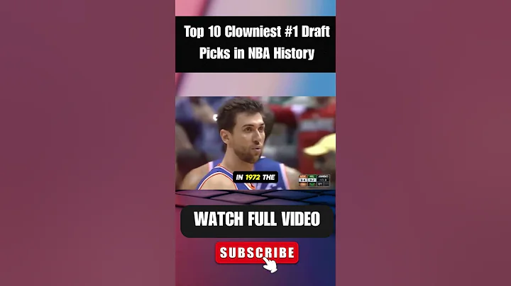 Top 10 Clowniest #1 Draft Picks in NBA History