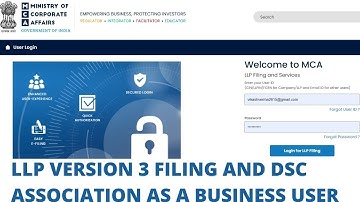 MCA LLP Version 3 filing | Basic FAQ