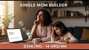 How a Single Mom Scaled to $34K/Mo Coaching Biz With AI (No Burnout, Full Presence)