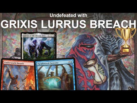 UNBEATABLE COMBOS! Vintage Grixis Lurrus Breach. Vault/Key, Paradoxical Outcome MTG 5-0 Trophy