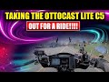 Testing the ottocast lite c5 motorcycle carplay unit on a quick motorcycle ride