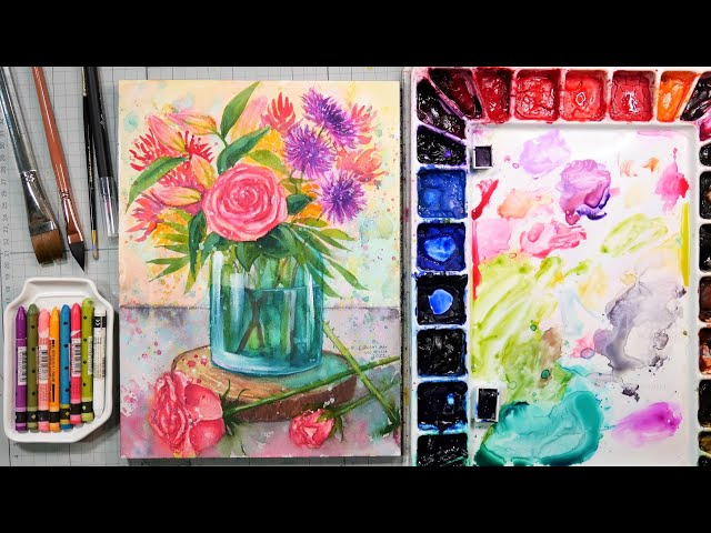 Getting High and Doing a Watercolor Painting — CHRONIC CRAFTER