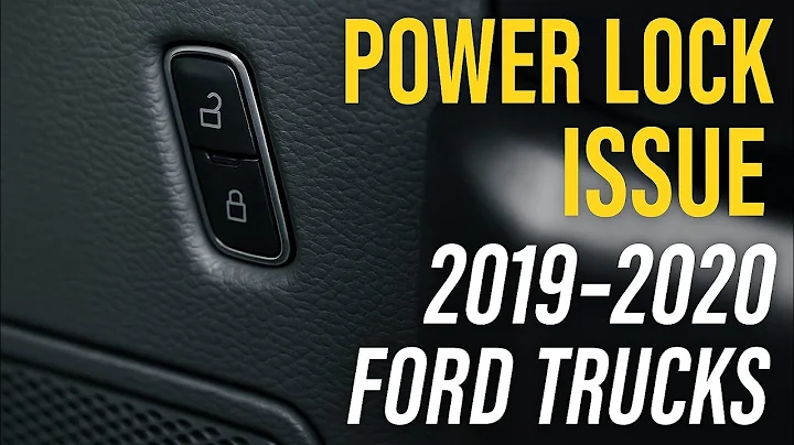 Ford F-150 & Super Duty Power Door Lock Actuator PROBLEM | Fix Symptoms & Secrets Revealed!