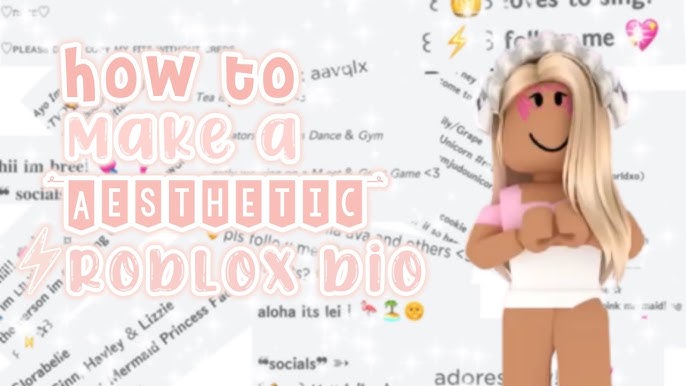 preppy roblox bio templates! (give creds to owners if using) ☀️🦋💗 