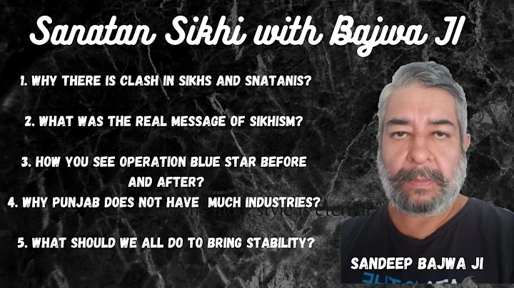 Snatani Sikh relationship with Sandeep Bajwa